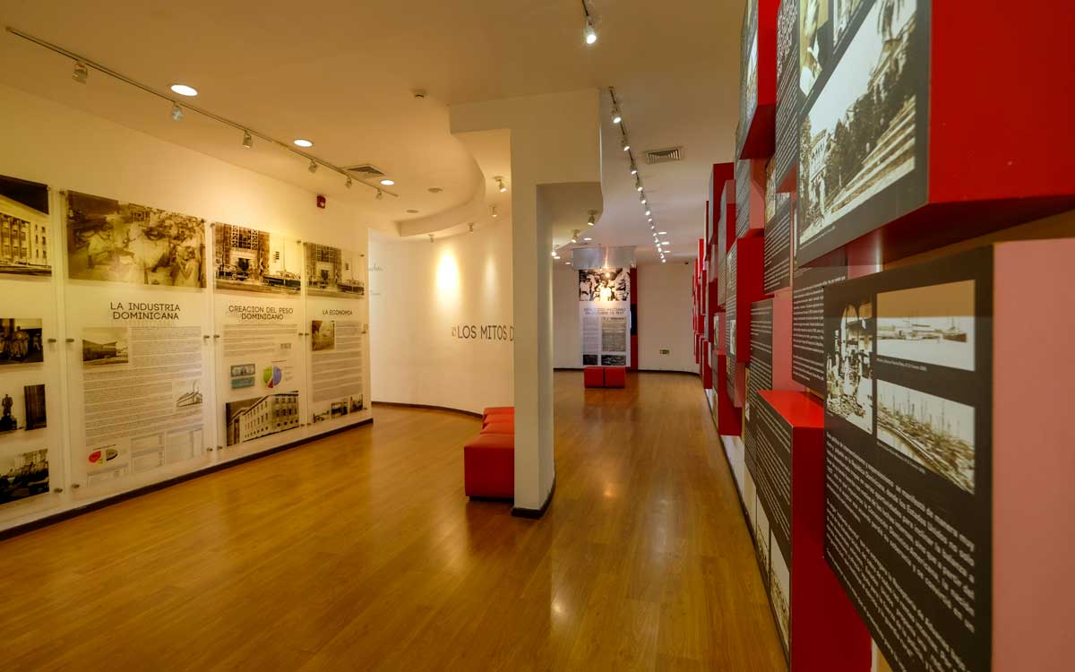 Inside historic exhibition at the Museum of the Resistance.
